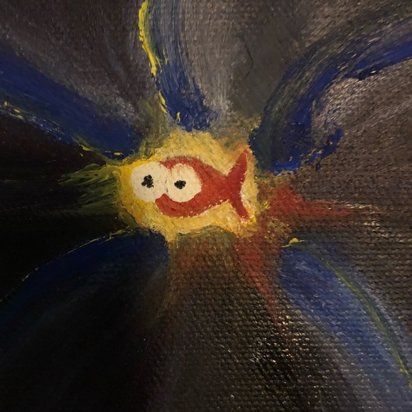 Untitled by Sharon Mitchell Canvas Oil Painting - Picture 5 of 8